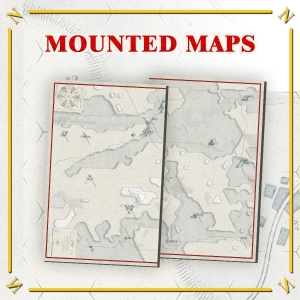 Eylau 1807 - mounted map